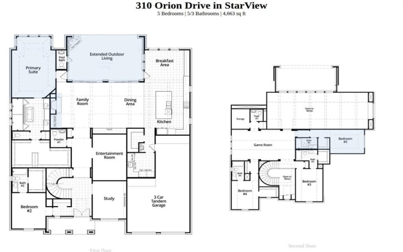 310 Orion Drive, Prosper, TX 75078, 5 Habitaciones Habitaciones , ,6 BañosBaños,Residential,En Venta,310 Orion Drive,0,21204384