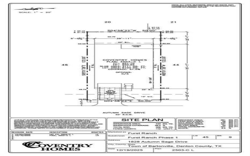1828 Autumn Sage Drive, Argyle, TX 76226, 4 Bedrooms Bedrooms, ,3 BathroomsBathrooms,Residential,For Sale,1828 Autumn Sage Drive,0,21205228