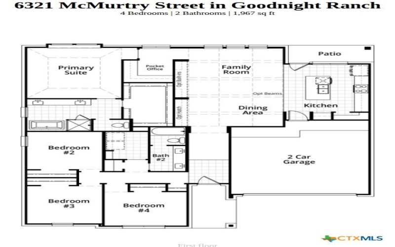 6321 McMurtry Street, Austin, TX 78747, 4 Habitaciones Habitaciones , ,2 BañosBaños,Residential,En Venta,6321 McMurtry Street,0,606939