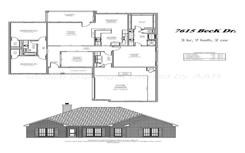 7615 Beck Drive, Amarillo, TX 79119, 3 Habitaciones Habitaciones , ,2 BañosBaños,Residential,En Venta,7615 Beck Drive,0,26-2175