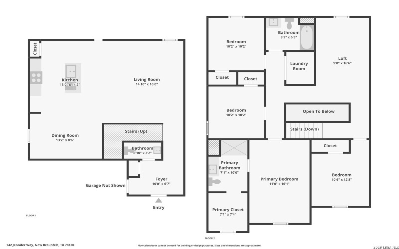 742 Jennifer Way, New Braunfels, TX 78130, 4 Habitaciones Habitaciones , ,2 BañosBaños,Residential,En Venta,742 Jennifer Way,0,1948407