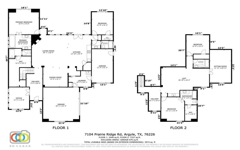 7104 Prairie Ridge Road, Argyle, TX 76226, 4 Bedrooms Bedrooms, ,5 BathroomsBathrooms,Residential,For Sale,7104 Prairie Ridge Road,20713983