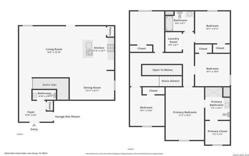 15515 Mint Patch Meadow, Von Ormy, TX 78073, 5 Habitaciones Habitaciones , ,2 BañosBaños,Residential,En Venta,15515 Mint Patch Meadow,0,1949461