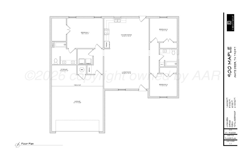 900 W Maple, White Deer, TX 79097, 3 Bedrooms Bedrooms, ,2 BathroomsBathrooms,Residential,For Sale,900 W Maple,0,26-2341