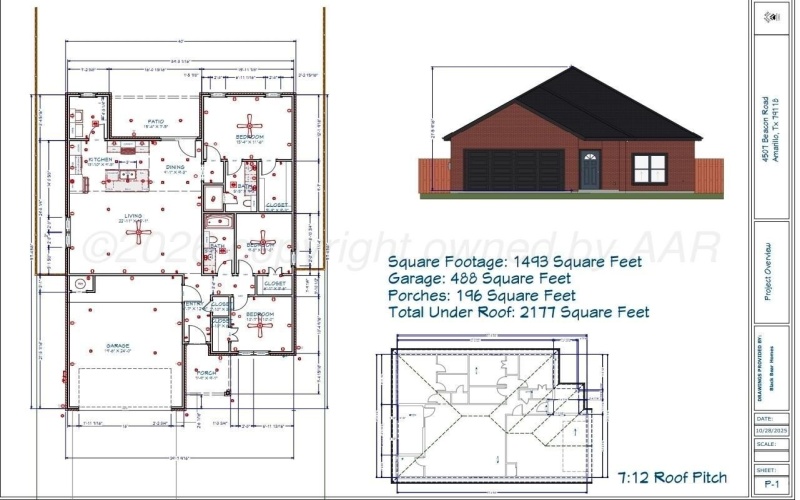 4607 BEACON Road, Amarillo, TX 79118-0100, 3 Bedrooms Bedrooms, ,1 BathroomBathrooms,Residential,For Sale,4607 BEACON Road,0,26-2387
