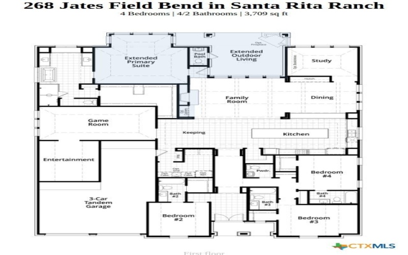 268 Jates Field Bend, Liberty Hill, TX 78642, 4 Bedrooms Bedrooms, ,5 BathroomsBathrooms,Residential,For Sale,268 Jates Field Bend,0,607880