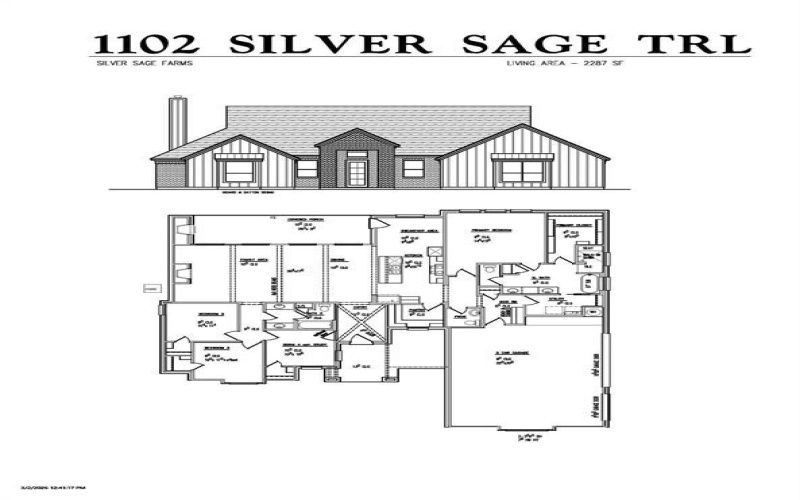 1102 Silver Sage Trail, Weatherford, TX 76085, 4 Habitaciones Habitaciones , ,2 BañosBaños,Residential,En Venta,1102 Silver Sage Trail,0,21216113