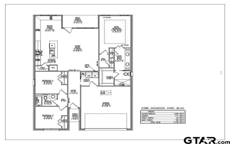 2286 Dogwood Park Blvd, Tyler, TX 75707, 3 Bedrooms Bedrooms, ,2 BathroomsBathrooms,Residential,For Sale,2286 Dogwood Park Blvd,0,26004088