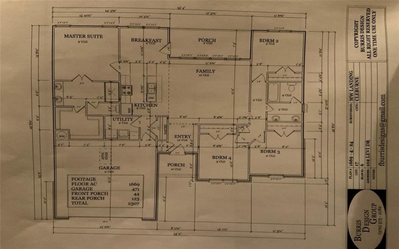 102 Levi Drive, Cleburne, TX 76031, 4 Habitaciones Habitaciones , ,2 BañosBaños,Residential,En Venta,102 Levi Drive,20735477