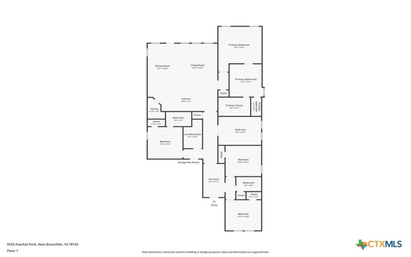 5532 Paschal Park, New Braunfels, TX 78132, 4 Habitaciones Habitaciones , ,3 BañosBaños,Residential,En Venta,5532 Paschal Park,0,608386