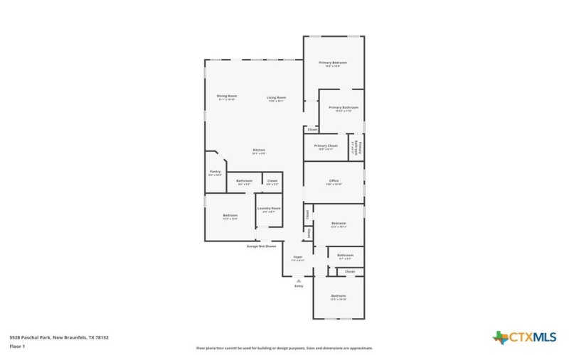 5528 Paschal Park, New Braunfels, TX 78132, 4 Bedrooms Bedrooms, ,3 BathroomsBathrooms,Residential,For Sale,5528 Paschal Park,0,608456