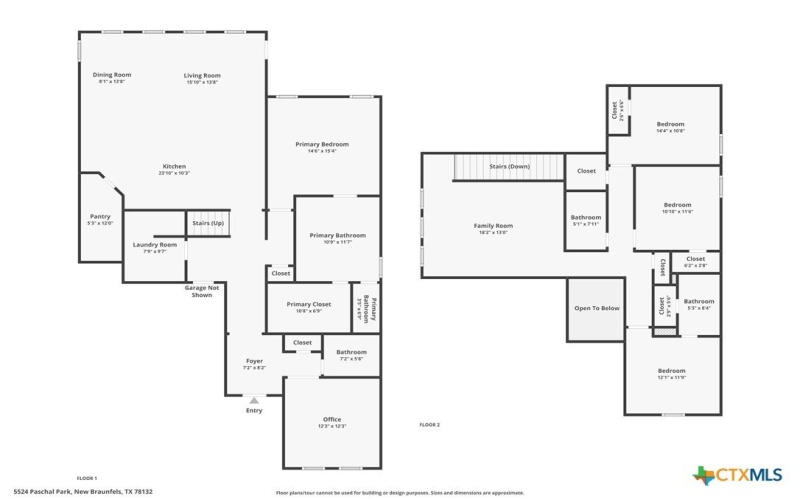 5524 Paschal Park, New Braunfels, TX 78132, 4 Bedrooms Bedrooms, ,3 BathroomsBathrooms,Residential,For Sale,5524 Paschal Park,0,608475
