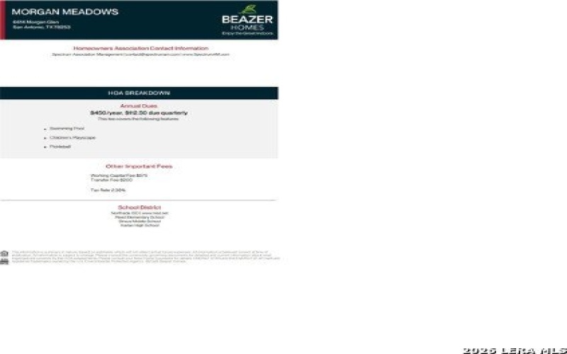 14435 Inspiration Point, San Antonio, TX 78253, 4 Habitaciones Habitaciones , ,3 BañosBaños,Residential,En Venta,14435 Inspiration Point,0,1948342