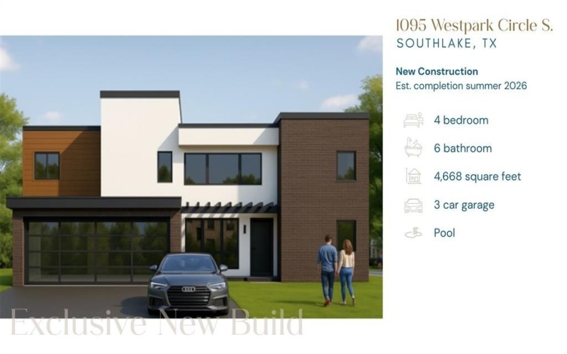 1095 Westpark Circle S, Southlake, TX 76092, 4 Bedrooms Bedrooms, ,5 BathroomsBathrooms,Residential,For Sale,1095 Westpark Circle S,0,21191866