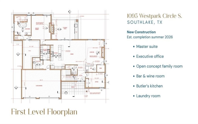 1095 Westpark Circle S, Southlake, TX 76092, 4 Bedrooms Bedrooms, ,5 BathroomsBathrooms,Residential,For Sale,1095 Westpark Circle S,0,21191866