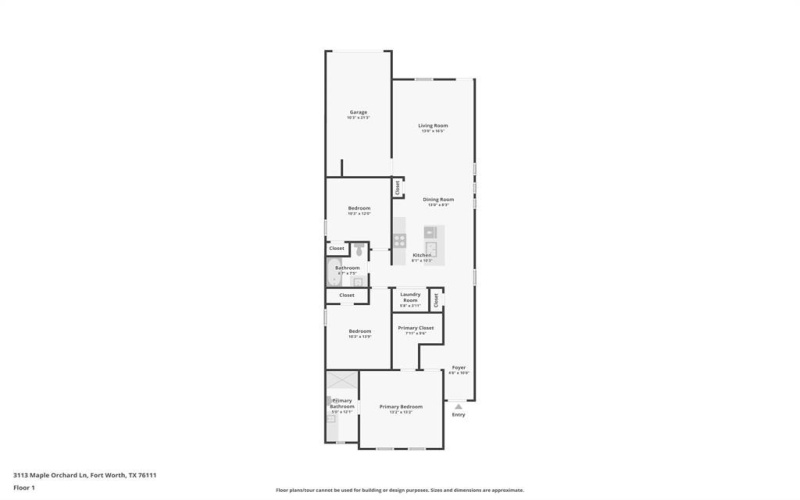 3113 Maple Orchard Lane, Fort Worth, TX 76140, 3 Bedrooms Bedrooms, ,2 BathroomsBathrooms,Residential,For Sale,3113 Maple Orchard Lane,0,21222998
