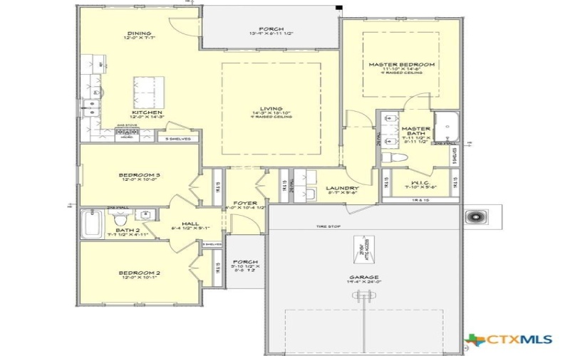 726 Flycatcher, Palacios, TX 77465, 3 Bedrooms Bedrooms, ,2 BathroomsBathrooms,Residential,For Sale,726 Flycatcher,0,609096