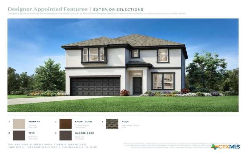 808 Blue Cloud Way, New Braunfels, TX 78130, 3 Habitaciones Habitaciones , ,3 BañosBaños,Residential,En Venta,808 Blue Cloud Way,0,609193