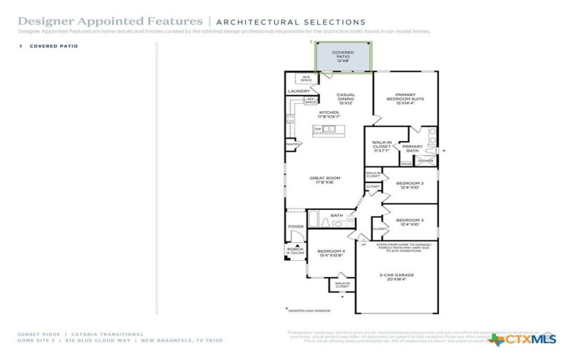 816 Blue Cloud Way, New Braunfels, TX 78130, 4 Bedrooms Bedrooms, ,2 BathroomsBathrooms,Residential,For Sale,816 Blue Cloud Way,0,609218