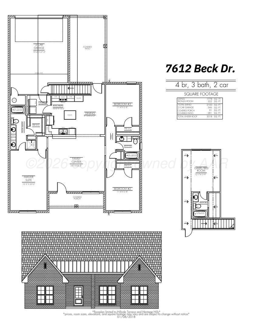 7612 Beck Drive, Amarillo, TX 79119, 4 Habitaciones Habitaciones , ,3 BañosBaños,Residential,En Venta,7612 Beck Drive,0,26-2740