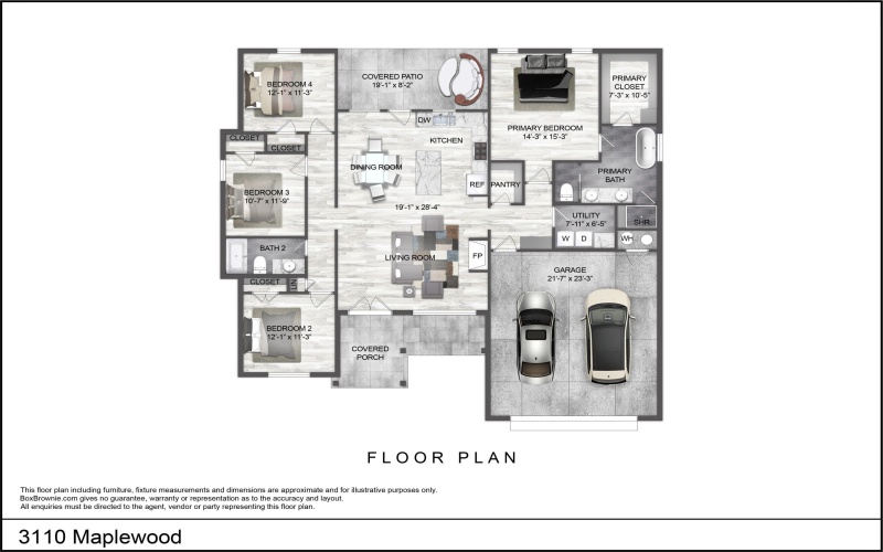 3110 Maplewood Drive, San Angelo, TX 76904, 4 Bedrooms Bedrooms, ,2 BathroomsBathrooms,Residential,For Sale,3110 Maplewood Drive,0,200168