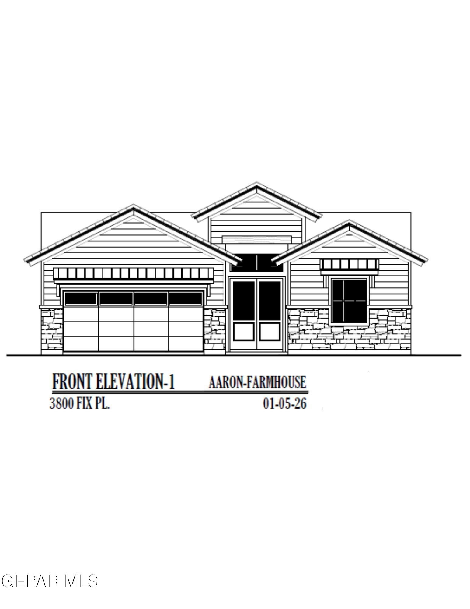 3800 Fix Place, El Paso, TX 79938, 4 Habitaciones Habitaciones , ,1 BañoBaños,Residential,En Venta,3800 Fix Place,0,941532