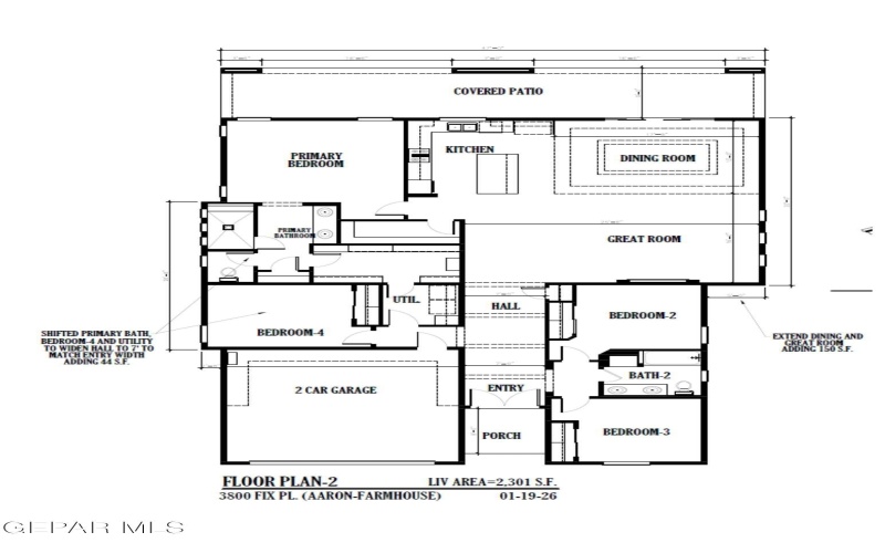3800 Fix Place, El Paso, TX 79938, 4 Habitaciones Habitaciones , ,1 BañoBaños,Residential,En Venta,3800 Fix Place,0,941532