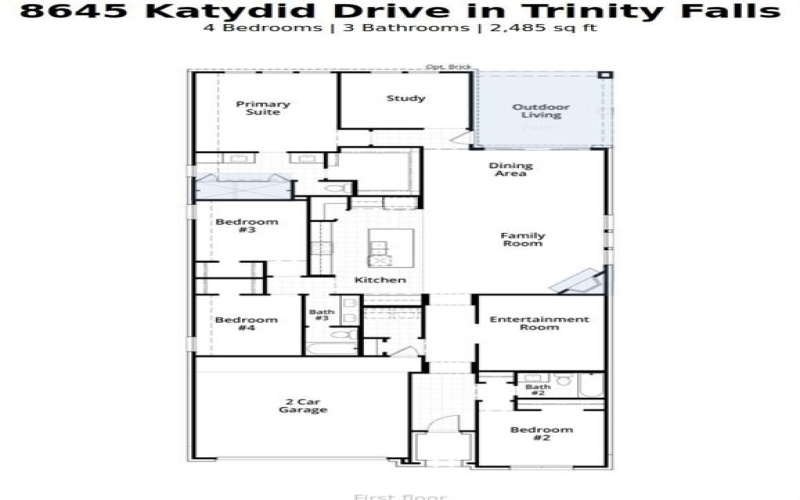 8645 Katydid Drive, McKinney, TX 75071, 4 Bedrooms Bedrooms, ,3 BathroomsBathrooms,Residential,For Sale,8645 Katydid Drive,0,21229516