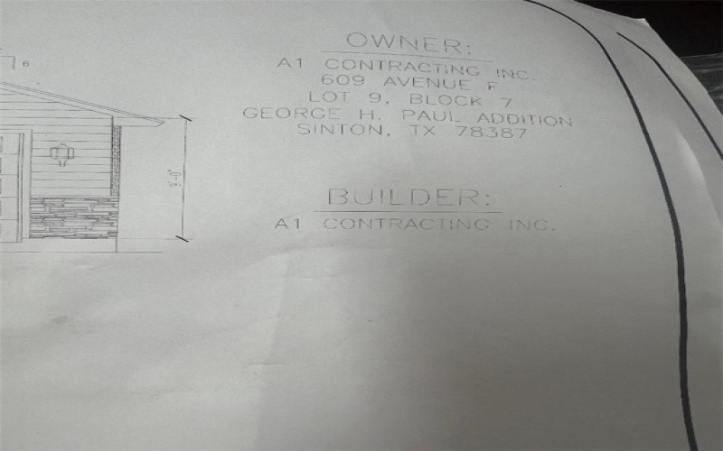 609 Avenue F, Sinton, TX 78387, 3 Habitaciones Habitaciones , ,2 BañosBaños,Residential,En Venta,609 Avenue F,456815