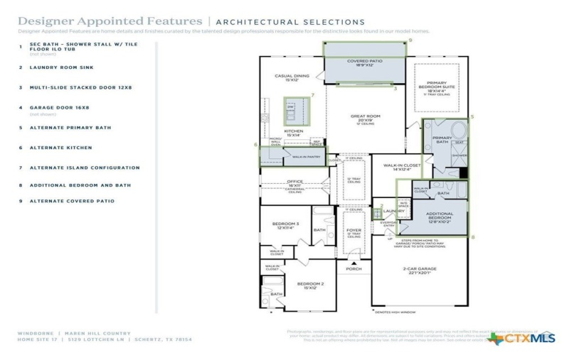 5129 Lottchen Lane, Schertz, TX 78154, 4 Bedrooms Bedrooms, ,5 BathroomsBathrooms,Residential,For Sale,5129 Lottchen Lane,0,610005