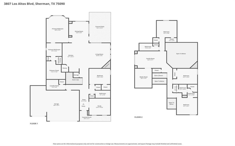 3807 Los Altos Boulevard, Sherman, TX 75090, 5 Habitaciones Habitaciones , ,5 BañosBaños,Residential,En Venta,3807 Los Altos Boulevard,0,21214433