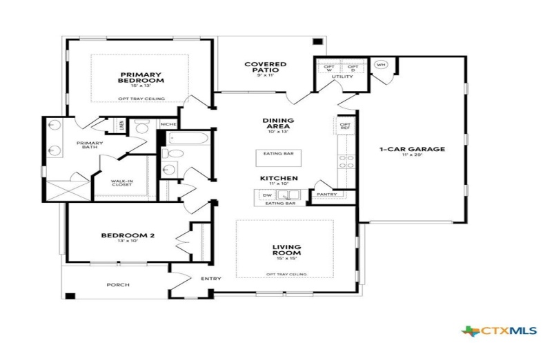 133 Antoinette Way unit: 101, San Marcos, TX 78666, 2 Bedrooms Bedrooms, ,2 BathroomsBathrooms,Residential,For Sale,133 Antoinette Way unit: 101,0,578264