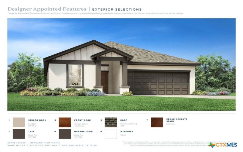 815 Blue Cloud Way, New Braunfels, TX 78130, 3 Bedrooms Bedrooms, ,2 BathroomsBathrooms,Residential,For Sale,815 Blue Cloud Way,0,610310