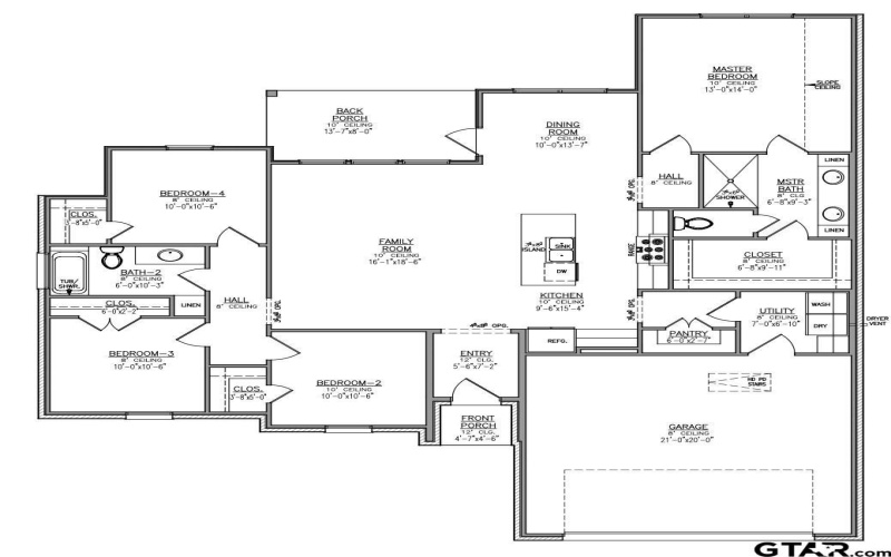 442 Mary Circle, Bullard, TX 75757, 4 Habitaciones Habitaciones , ,2 BañosBaños,Residential,En Venta,442 Mary Circle,25004798