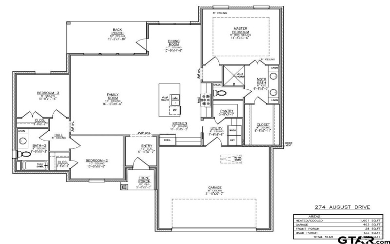274 August Dr, Bullard, TX 75757, 3 Bedrooms Bedrooms, ,2 BathroomsBathrooms,Residential,For Sale,274 August Dr,25005119