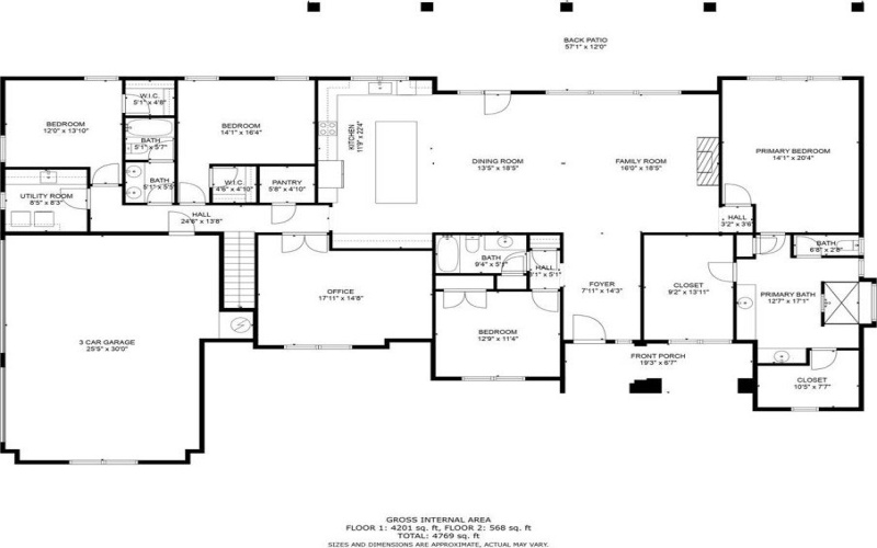 1790 Crestridge Circle, Princeton, TX 75407, 5 Bedrooms Bedrooms, ,5 BathroomsBathrooms,Residential,For Sale,1790 Crestridge Circle,20725492