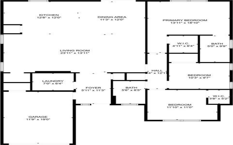 309 W Beckham Street W, Sulphur Springs, TX 75482, 3 Bedrooms Bedrooms, ,2 BathroomsBathrooms,Residential,For Sale,309 W Beckham Street W,20738636
